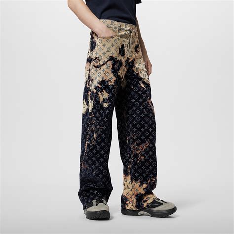 louis vuitton green pants|louis vuitton monogram pants.